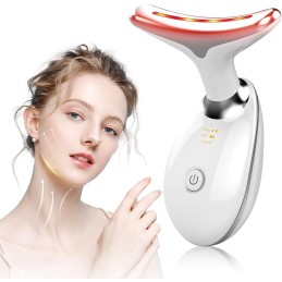 Dispositivo di Bellezza Antirughe, 3 Modelli EMS Massaggiatore Viso, Multifunzionale LED Luci Radiofrequenza Viso Antirughe, 45